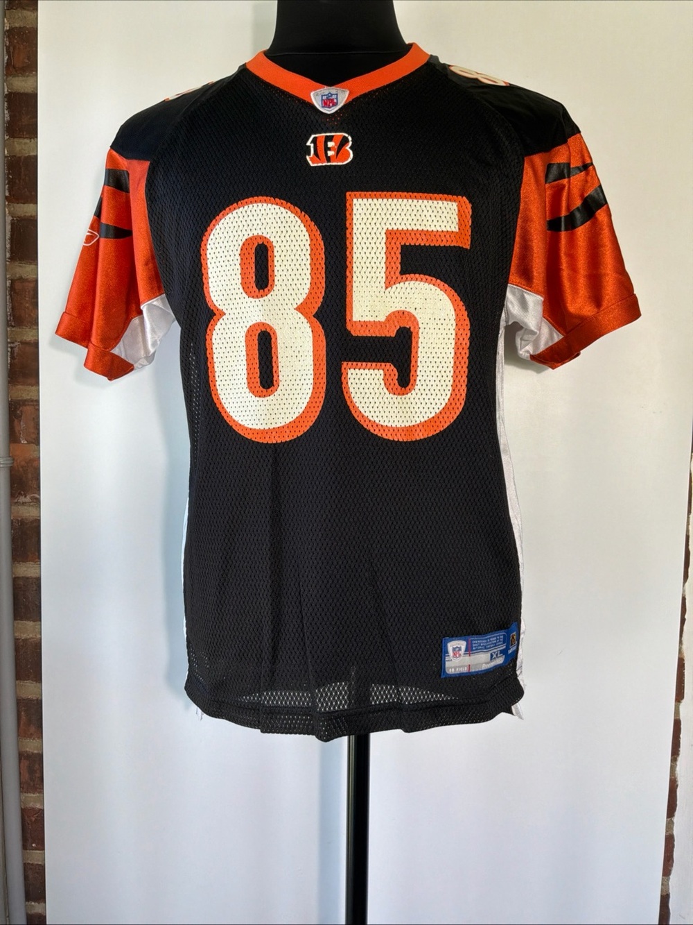 Reebok Cincinnati Bengals Chad Johnson #85 Jersey Youth Size XL / Adult Small